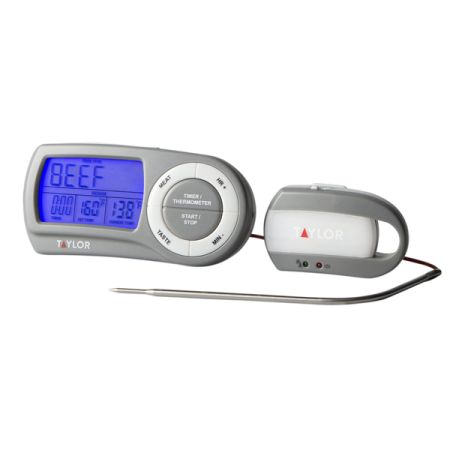 TAYLOR(R) PRECISION PRODUCTS 1479 WRLS DIG PRGRM THERMOMETR
